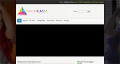 Desktop Screenshot of prismcash.com